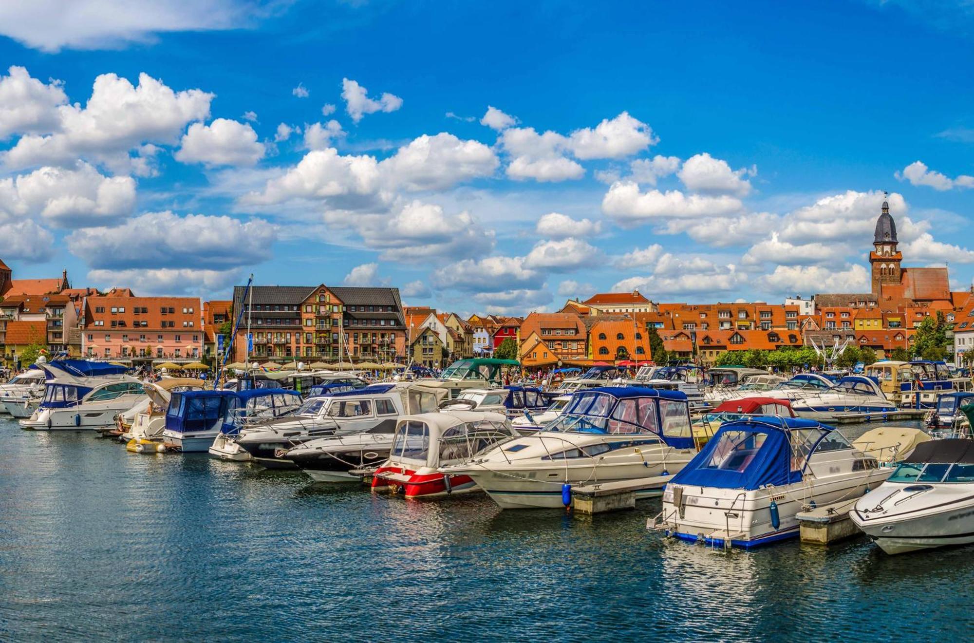 Ferienwohnungen Am Mueritzer Hafen Waren  Exteriér fotografie